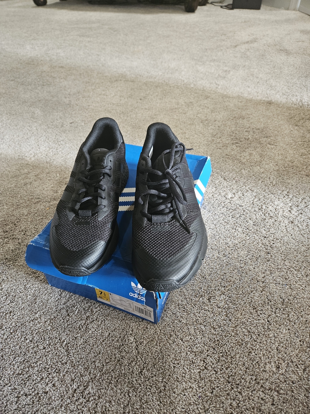 Adidas Men’s Black Performance Running Shoes